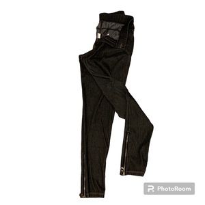 Jeggings Skinny Jeans, Medium petite, Black Wash